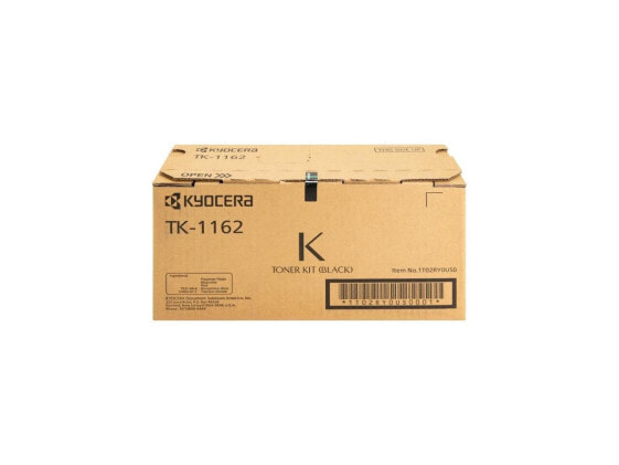 Black Toner Cartridge for Kyocera TK-1162 ECOSYS P2040dw, Genuine Kyocera Brand