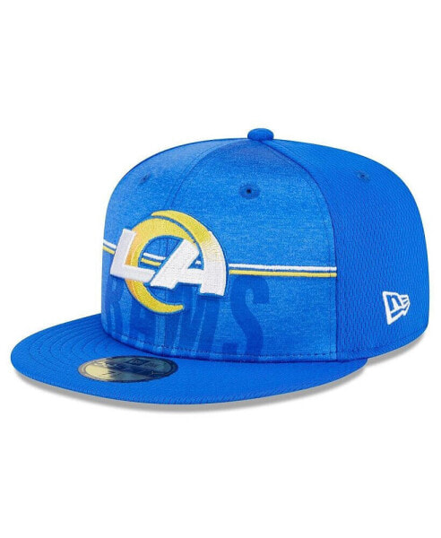 Men's Royal Los Angeles Rams 2023 NFL Training Camp 59FIFTY Fitted Hat