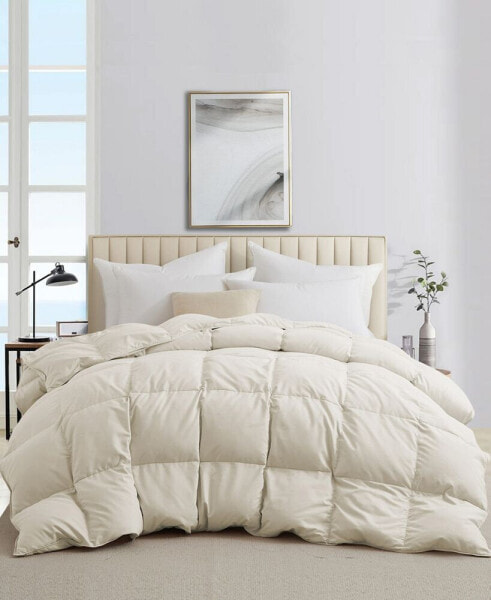 All Season Ultra Soft Goose Feather and Down Comforter, King