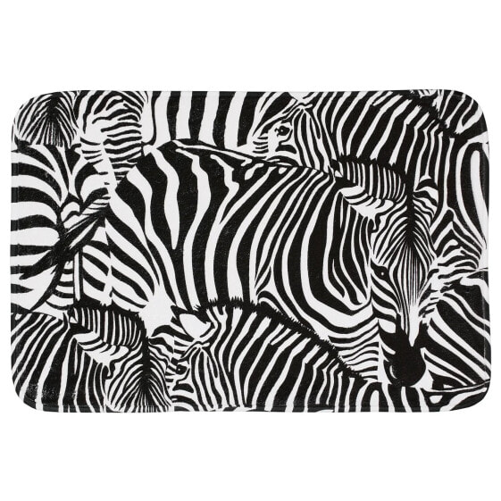 Badematte Zebra