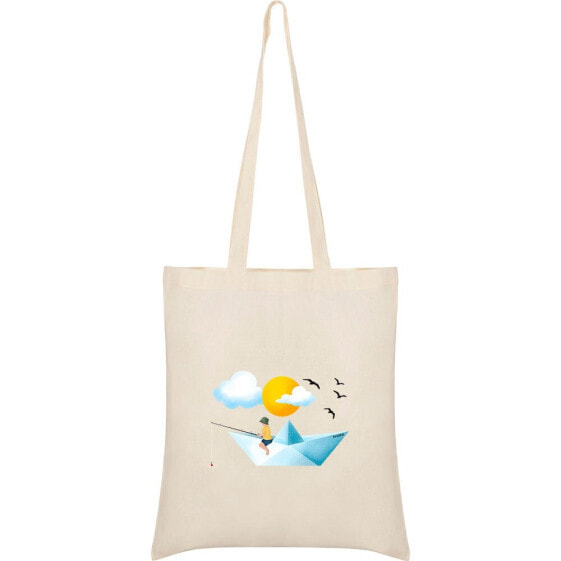 KRUSKIS Paper Boat Tote Bag