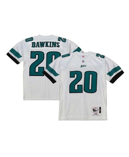 Men's Brian Dawkins White Philadelphia Eagles 1996 Authentic Jersey