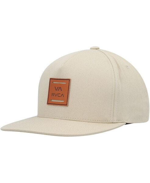 Men's Khaki VA All The Way Snapback Hat