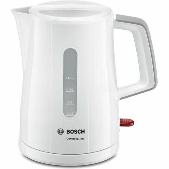 Чайник BOSCH TWK3A051 Белый Пластик 2000 W 1 L Белый/Серый