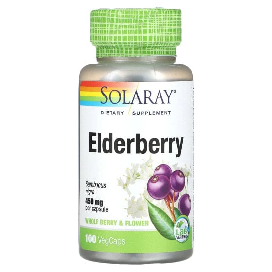 Elderberry, 450 mg, 100 VegCaps