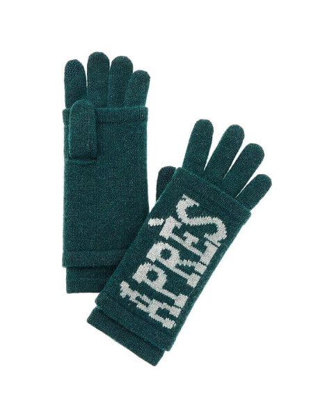 Hannah Rose Apres 3-In-1 Cashmere Gloves Women's Grey