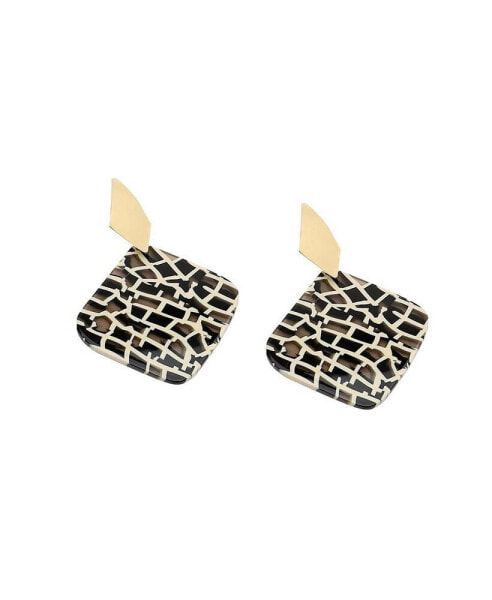 Women's Pavement Drop Earrings