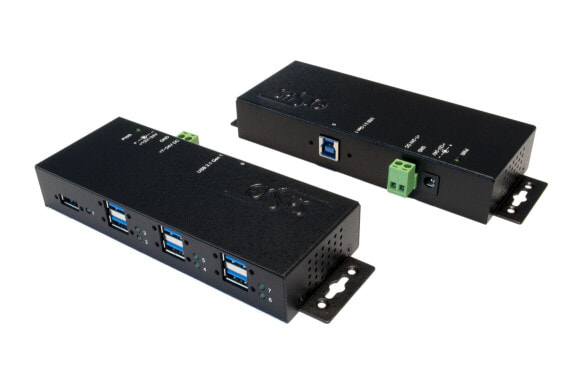 Аксессуары для компьютера Exsys EX-1189HMVS-3 - 7x USB 3.0 - Металлический