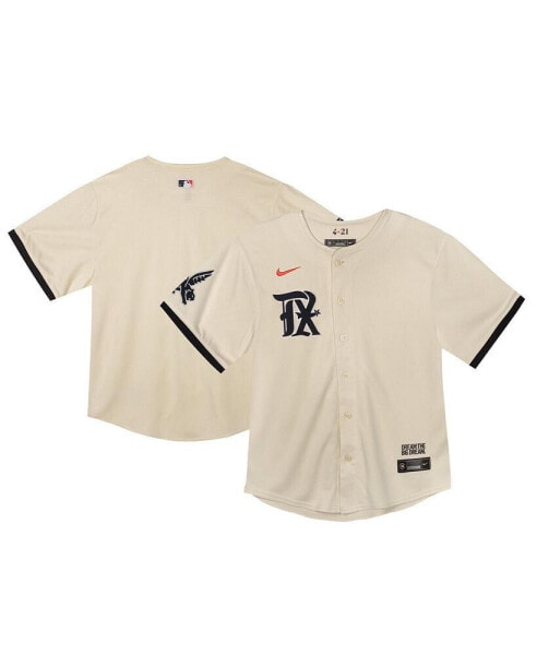 Футболка для малышей Nike Texas Rangers City Connect Limited - Натуральная