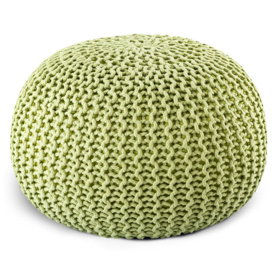 Bodenkissen ø 55 cm Pouf Sitzkissen