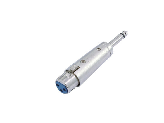 Omnitronic 30226400 - 3-pin XLR - 6.3 mm - Silver