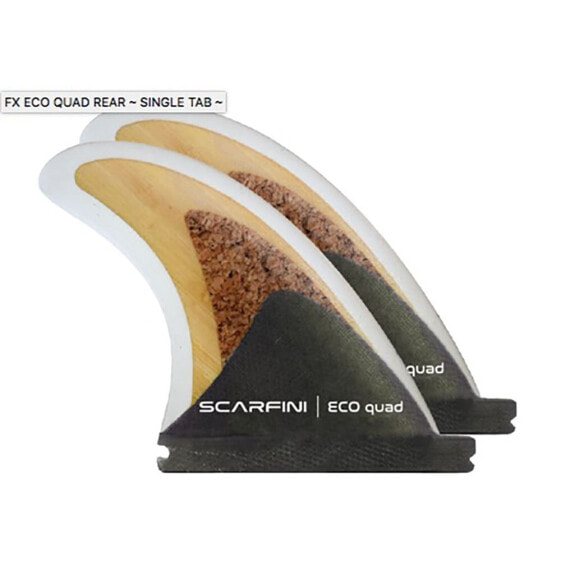 SCARFINI Quad Eco Fiberglass Surf Keel