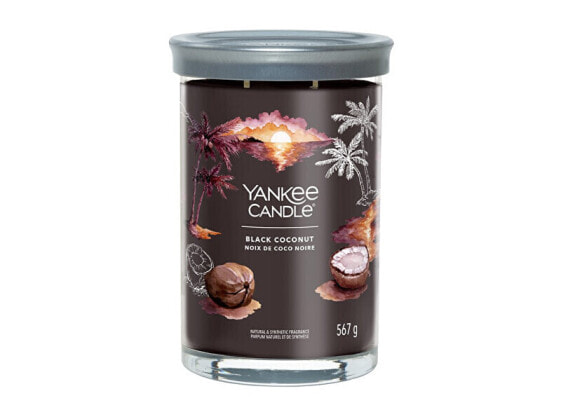 Ароматическая свеча Yankee Candle YC SIGNATURE LARGE TUMBLER BLACK COCONUT