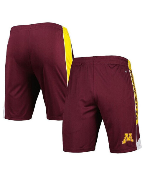 Men's Maroon Minnesota Golden Gophers Pool Time Shorts