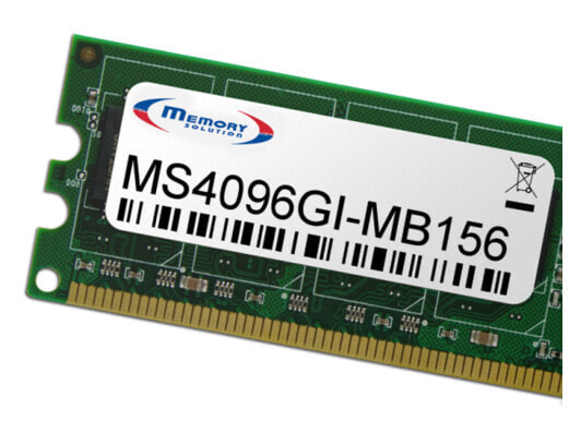 Memorysolution Memory Solution MS4096GI-MB156 - 4 GB