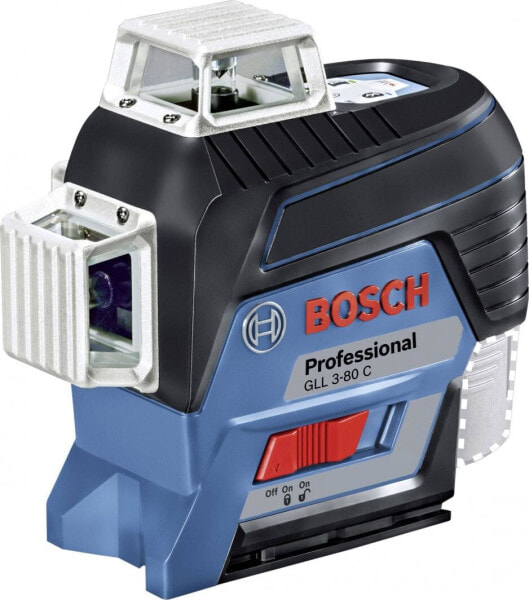 Bosch Laser płaszczyznowy GLL 3-80 C czerwony 30 m