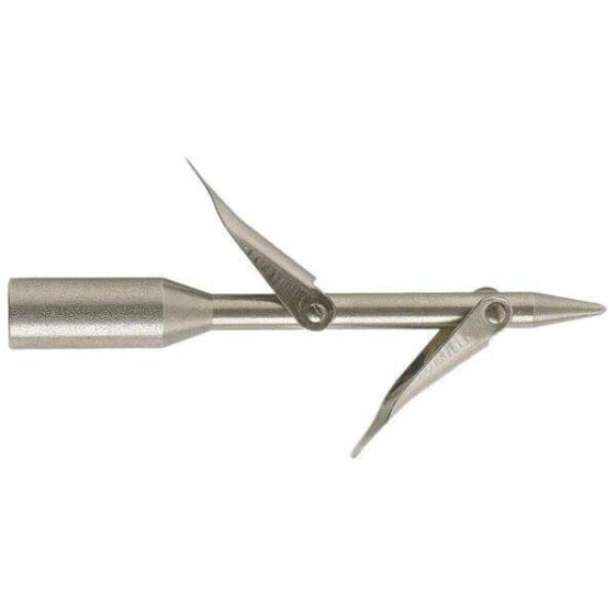 SALVIMAR Staggered Short Barbs Harpoon Stainless Steel speartip 5 units