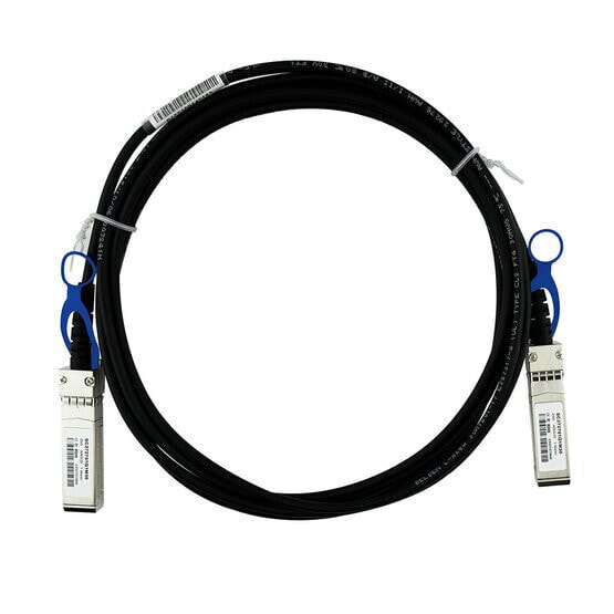 BlueOptics SFP28-DAC-3M-F5 - 3 m - SFP28 - SFP28 - Male/Male - Black - 25 Gbit/s