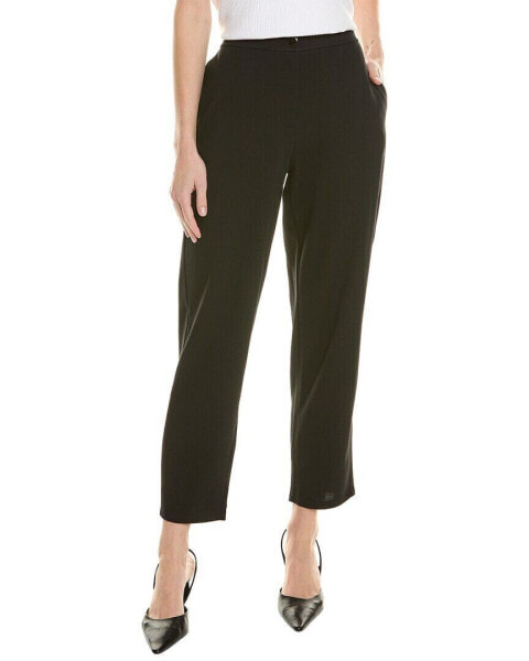 Eileen Fisher Slouchy Ankle Pant Women's Black 2X