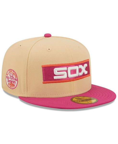 Men's Orange, Pink Chicago White Sox 1933 MLB All-Star Game 50th Anniversary Mango Passion 59FIFTY Fitted Hat