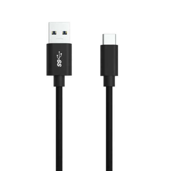 Ansmann 1700-0080 - 0.12 m - USB A - USB C - USB 2.0 - 5000 Mbit/s - Black