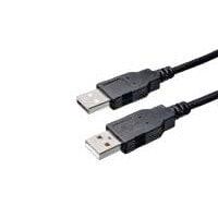 Bachmann 940.045 - 3 m - USB A - USB A - Male/Male - Black