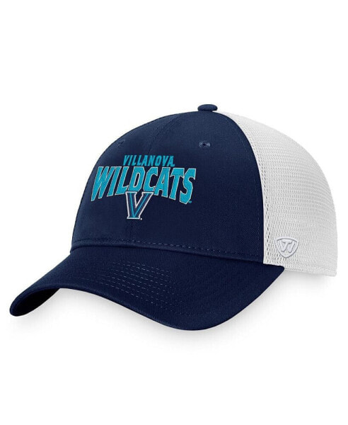 Men's Navy, White Villanova Wildcats Breakout Trucker Snapback Hat