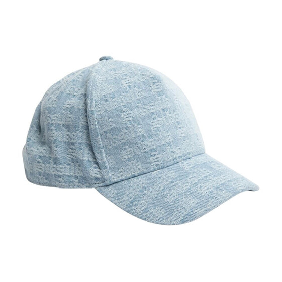 SIKSILK Jacquard Denim Trucker Cap