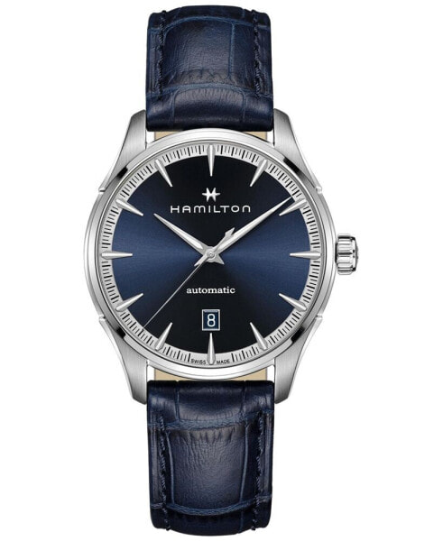 Часы Hamilton Jazzmaster синие 40mm