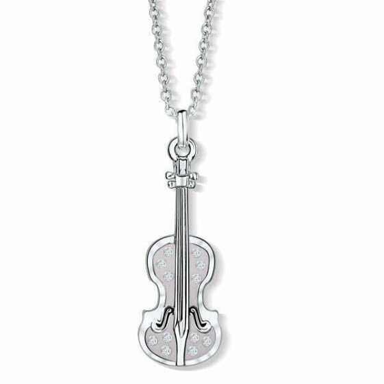 Колье CRYSTalp Violin Astra Silver.