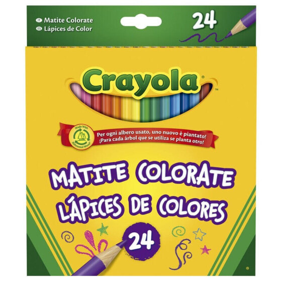 CRAYOLA Coloured Pencils Набор деревянных цветных карандашей