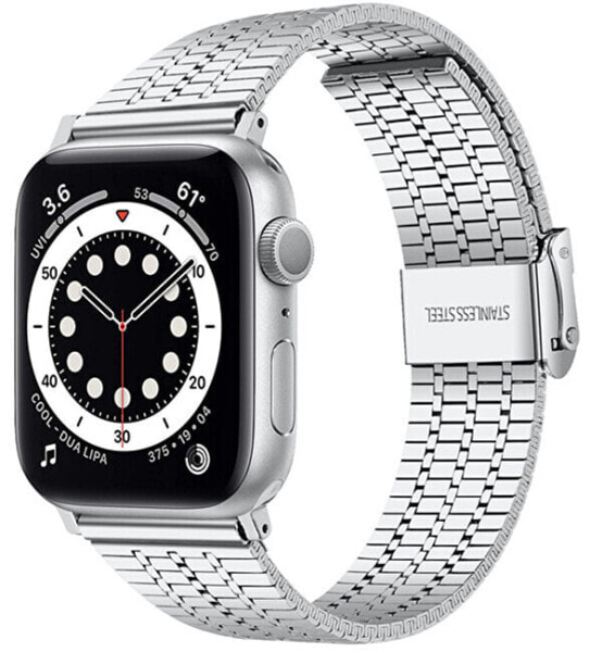 Milánský tah pro Apple Watch 42/44/45/49 mm - Silver