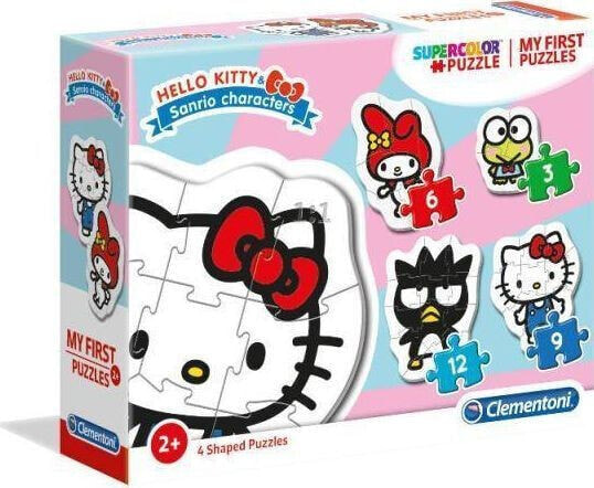 Clementoni Moje Pierwsze Puzzle 3-6-9-12 Hello Kitty (20818)