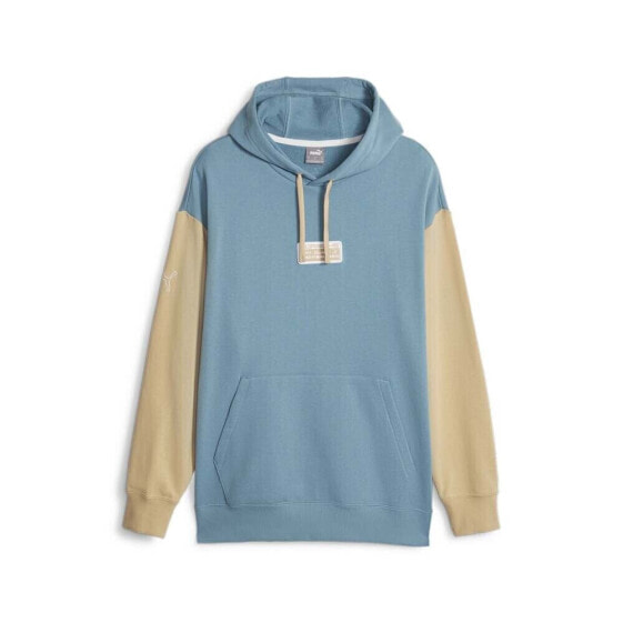 Puma Pl Statement Pullover Hoodie Mens Blue Casual Outerwear 62101402