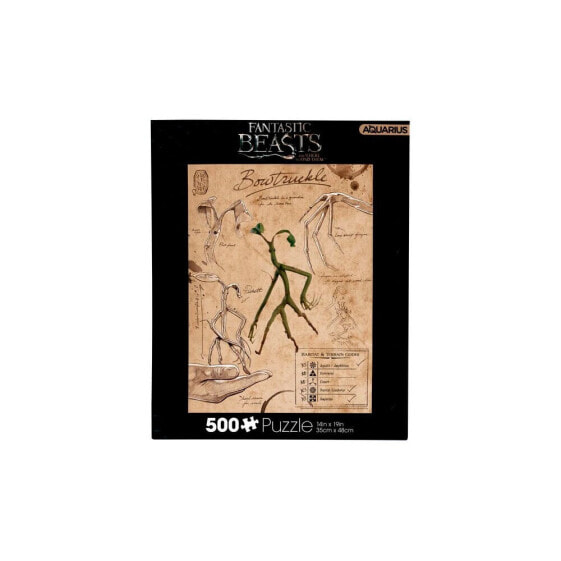 HARRY POTTER Fantastic Beasts Bowtruckle 500 Pieces Puzzle