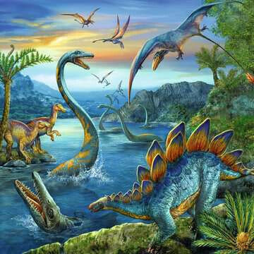 Ravensburger 4005556093175 - Jigsaw puzzle - 49 pc(s) - Dinosaurs - Children - 5 yr(s)