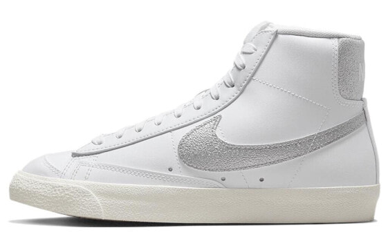 Nike Blazer Mid 77 休闲 中帮 板鞋 女款 白灰色 / Кроссовки Nike Blazer Mid 77 DQ7574-100