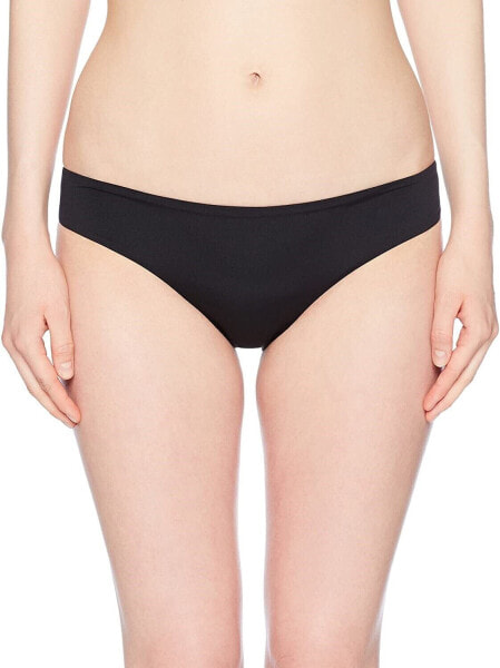 Bikini Lab 180263 Womens Basic Hipster Bikini Bottom Swimwear Black Size X-Large