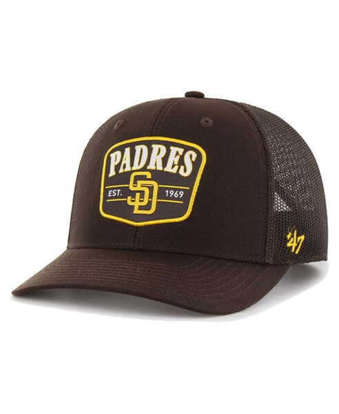 Men's Brown San Diego Padres Squad Trucker Adjustable Hat
