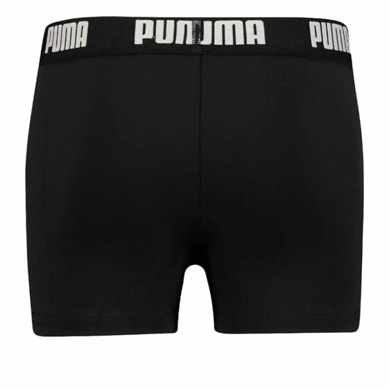 Плавательные шорты для мальчиков PUMA Swim Logo Чёрные