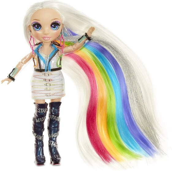 Эксклюзивная кукла Rainbow High Hair Studio Amaya Raine с набором для волос 5в1