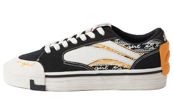 X-Girl x LiNing AGCQ572-1 Cans Skateboarding Sneakers