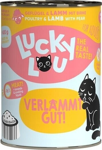 Lucky Lou Lucky Lou Lifestage Adult Drób i jagnięcina puszka 400g