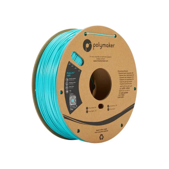Filament Polymaker PolyLite ABS 1,75mm 1kg - Teal