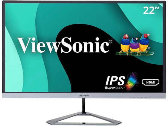 ViewSonic VX2276-SMHD Black 22" 7ms Full HD 1080P IPS UltraSlim Frameless