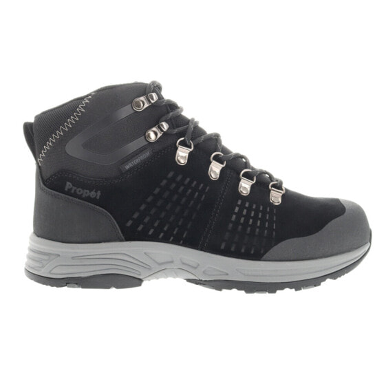 Propet Conrad Hiking Mens Black, Grey Casual Boots MOA052SBLK