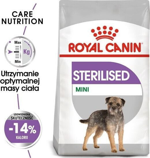 Сухой корм для стерилизованных собак взрослых малых пород Royal Canin Royal Canin Mini Sterilised 1 кг