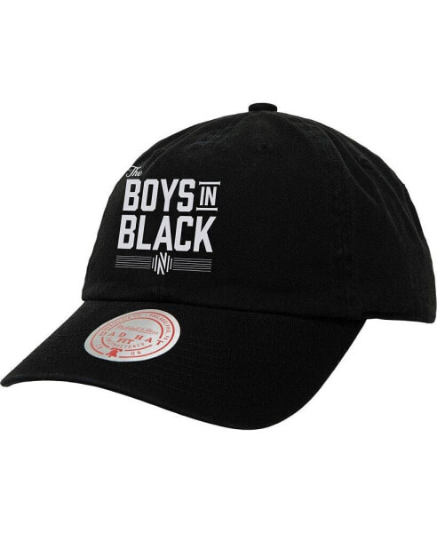 Men's Black Nashville SC x Johnny Cash Boys In Black Adjustable Dad Hat
