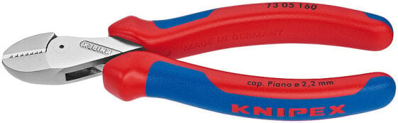 KNIPEX X-Cut - Diagonal-cutting pliers - Chromium-vanadium steel - Plastic - Blue/Red - 16 cm - 175 g