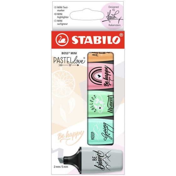 Highlighter Stabilo 07/05-29-10 Multicolour (5 Units)